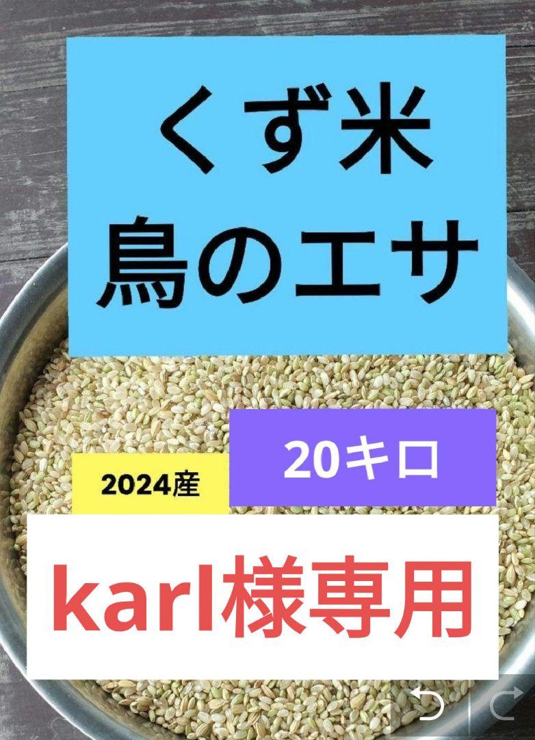 新米（くず米）20kg、鳥のエサに最適 6年度産 くず米 鳥のエサ20キロ新 発売