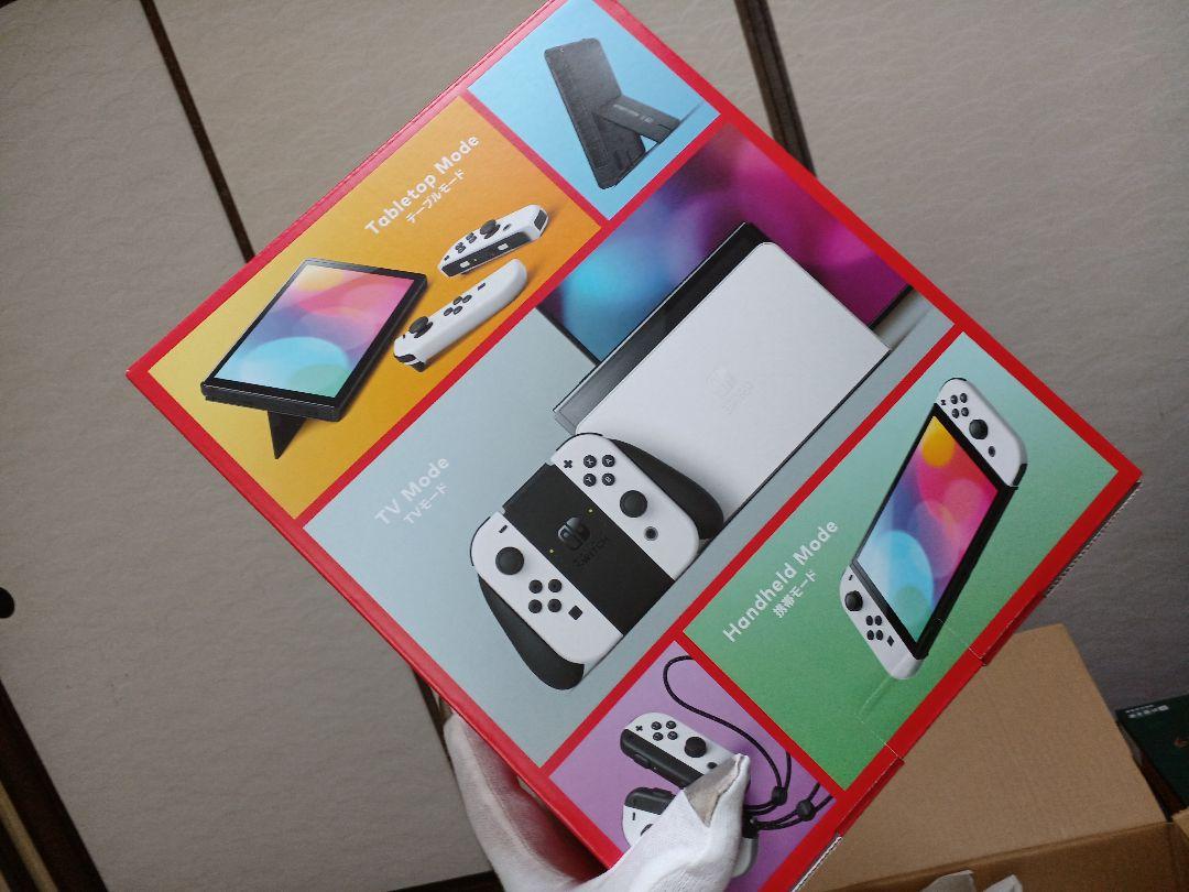 【新品・未開封・未使用】Switch本体有機EL JCホワイト　スイッチ