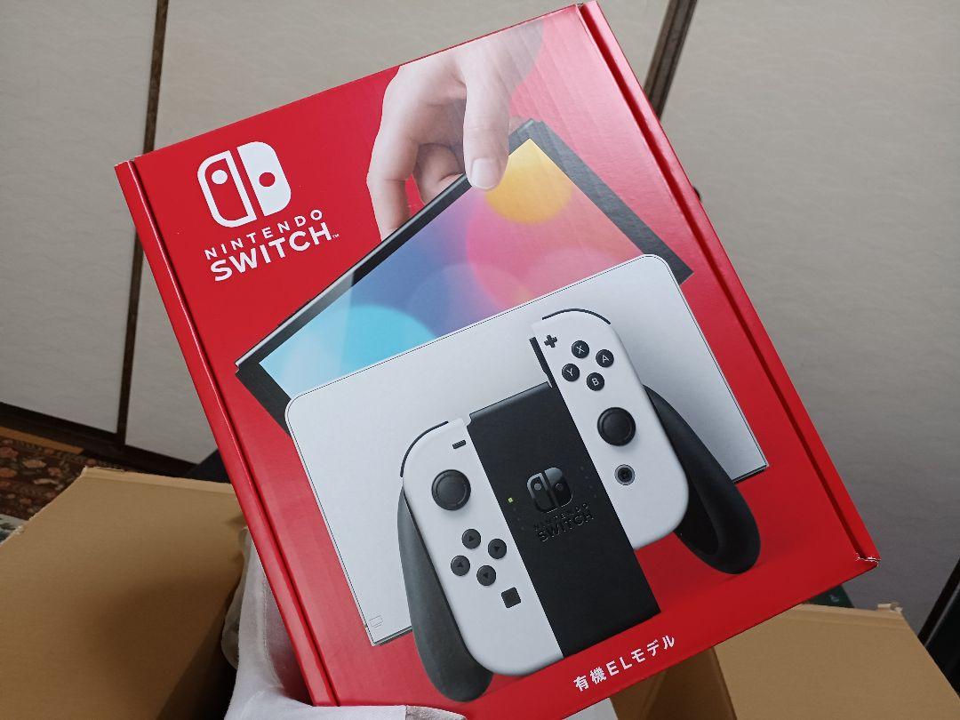 【新品・未開封・未使用】Switch本体有機EL JCホワイト　スイッチ