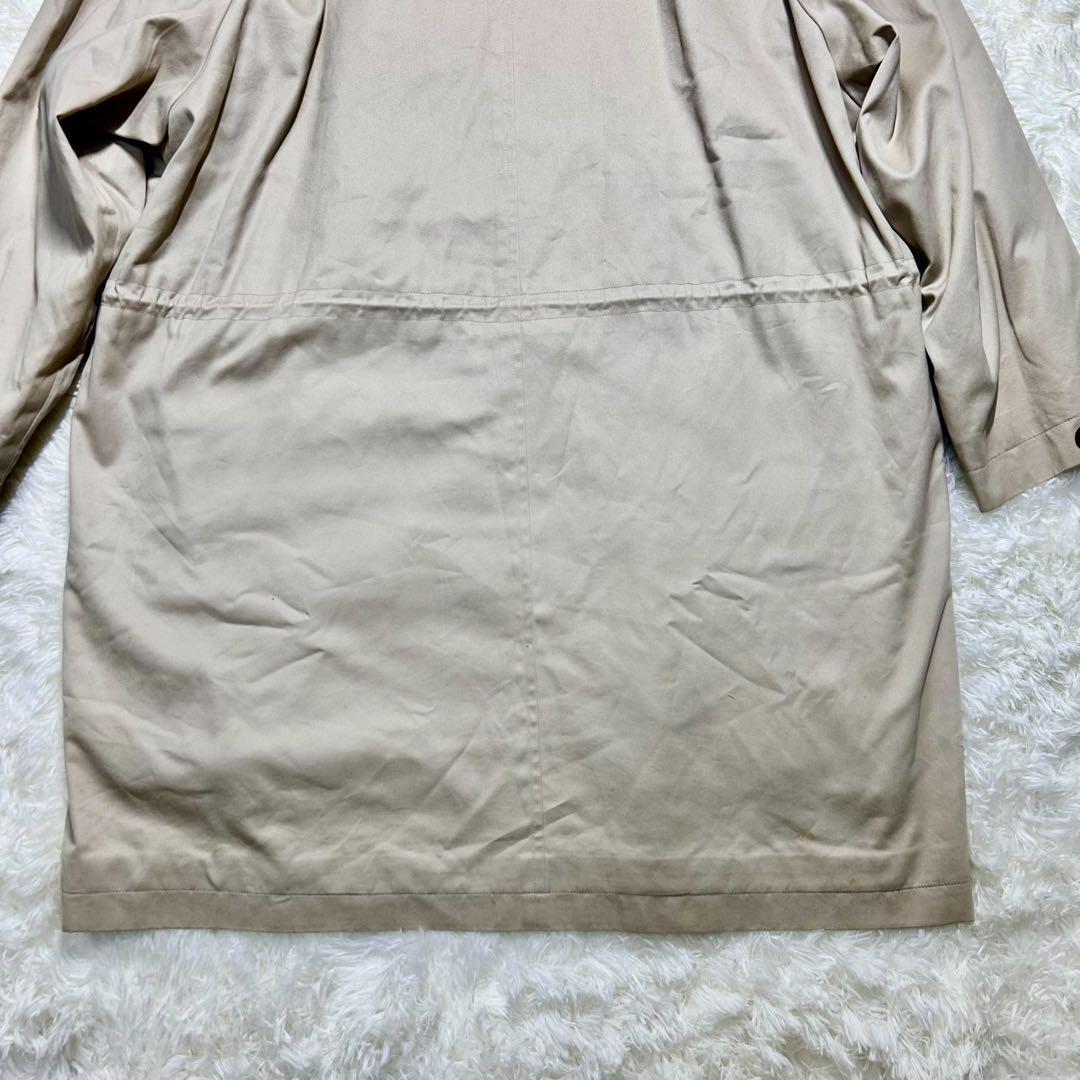 プリーツ　Burberry ステンカラーコート　ブラックチェック　レディース