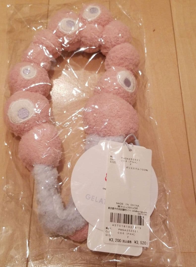 ミャクミャク ジェラピケ ヘアバンド 大阪万博新品、♥