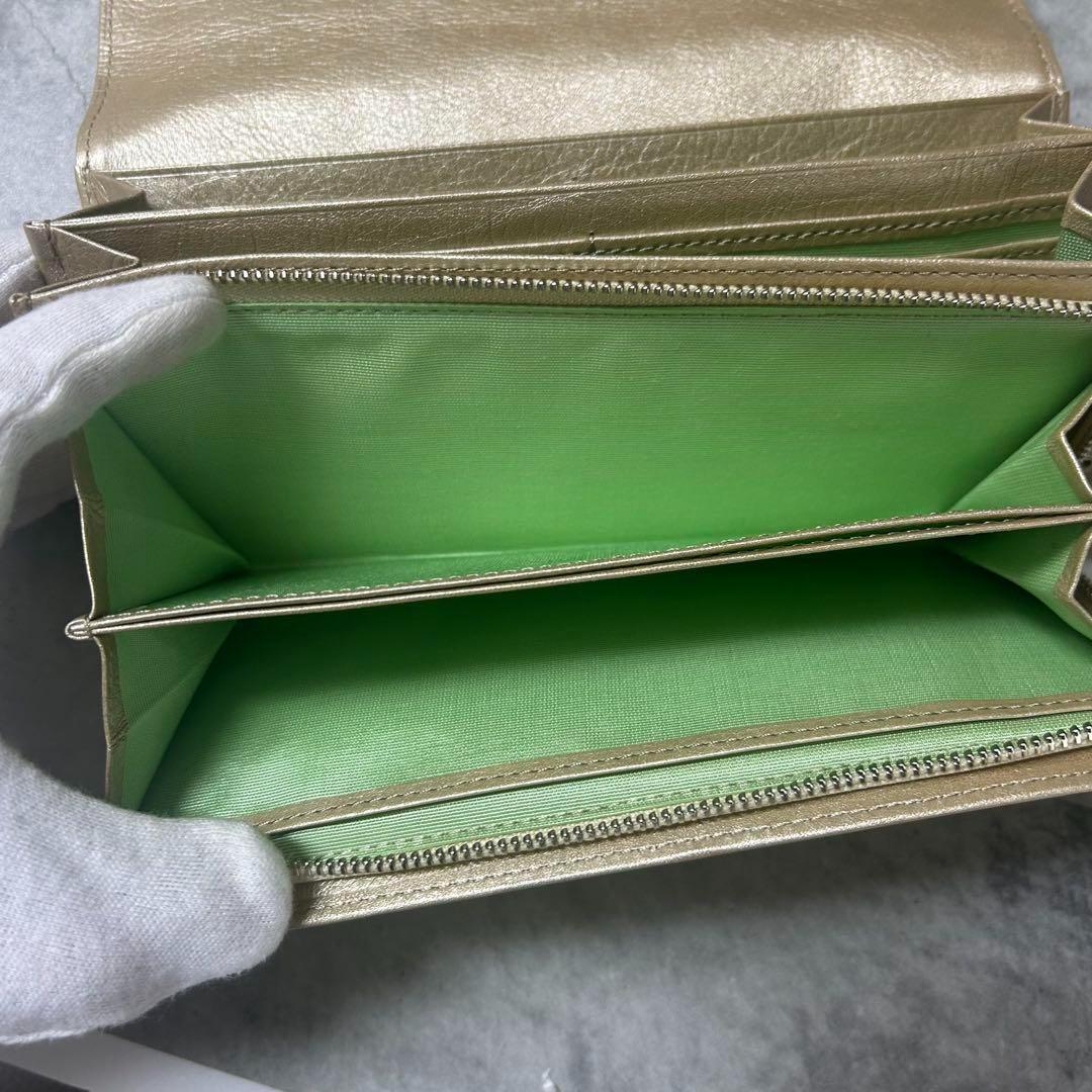 新品未使用●ANTEPRIMA●マッツェット　長財布　シャンパンゴールド
