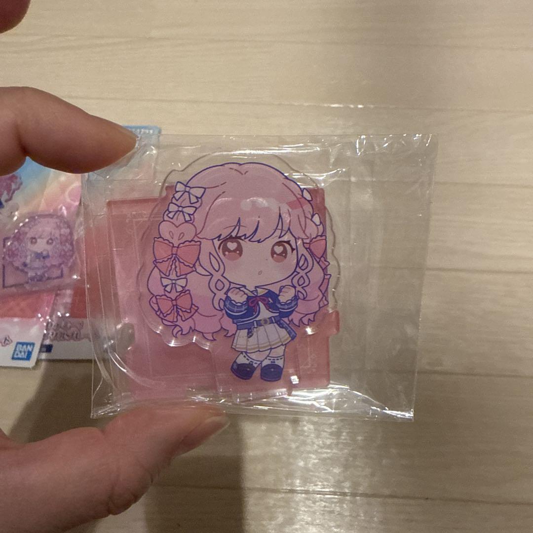 アイカツアカデミー！ スタンド付き アクリルプレート デミカツ