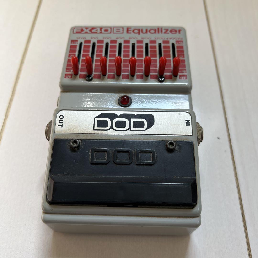 【貴重】ギターエフェクターFX４０イコライザー　DOD