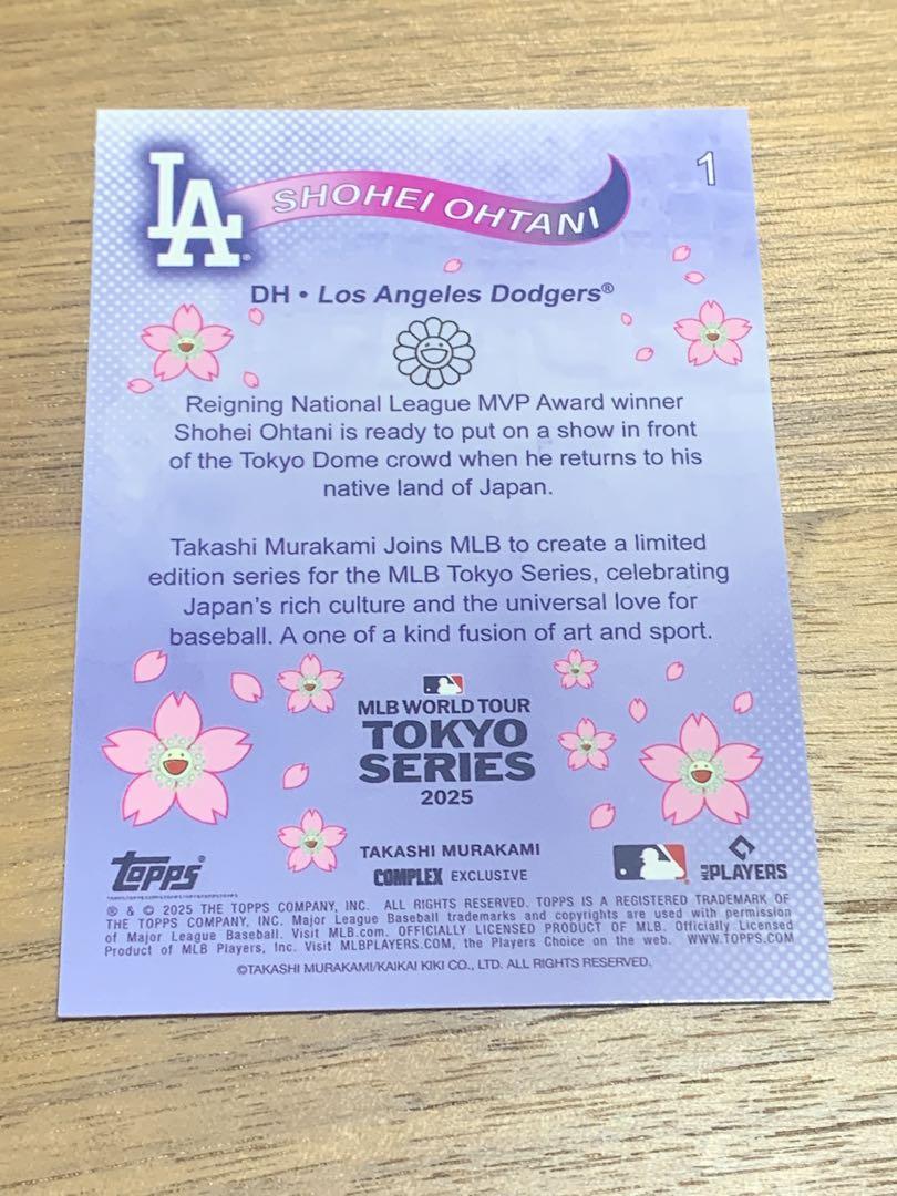 topps MLB WORLD TOUR　TOKYO SERIES 村上隆