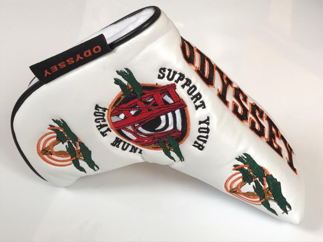 日本未発売 新品 オデッセイ「SUPPORT YOUR」ブレード パターカバー 日本未発売 新品 オデッセイ「SUPPORT YOUR」ブレード パター