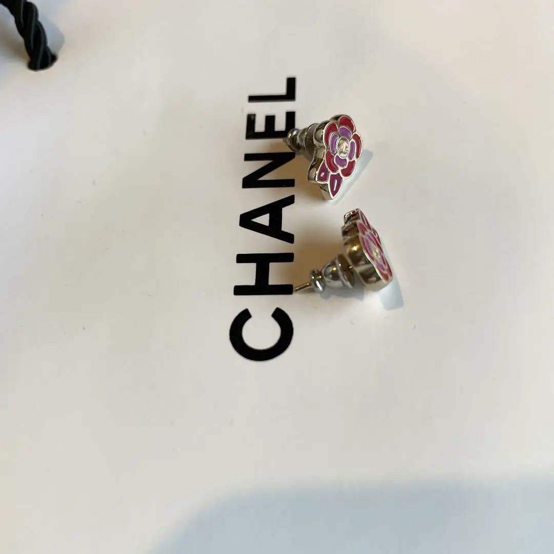 CHANEL カメリア　ココ　ピアス