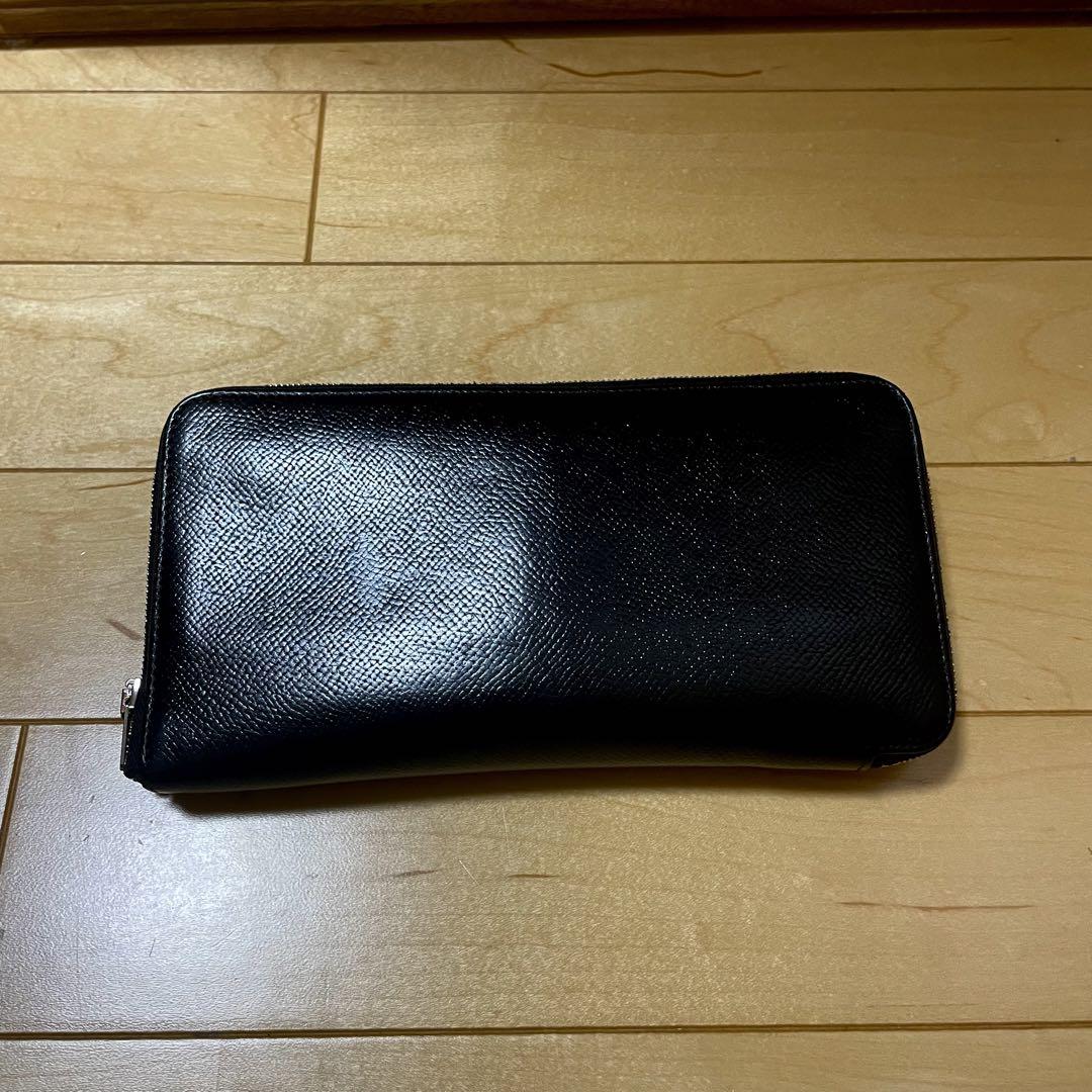 ○エルメス アザップロング シルクイン 長財布