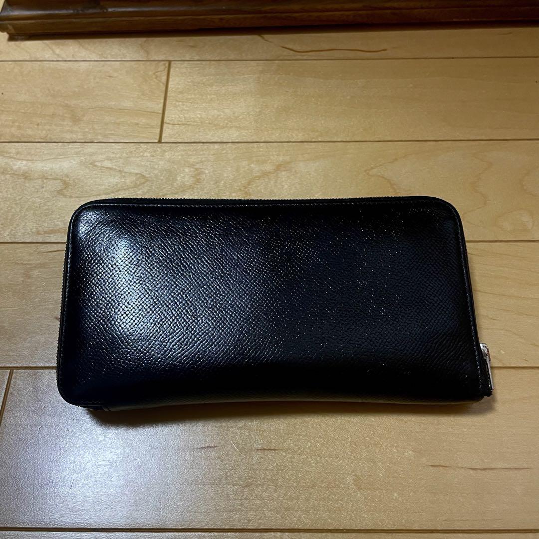 ○エルメス アザップロング シルクイン 長財布