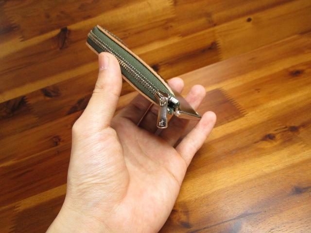 ミニ L字 ファスナー コインケース コードバン 財布 小銭入れ レーデルオガワ