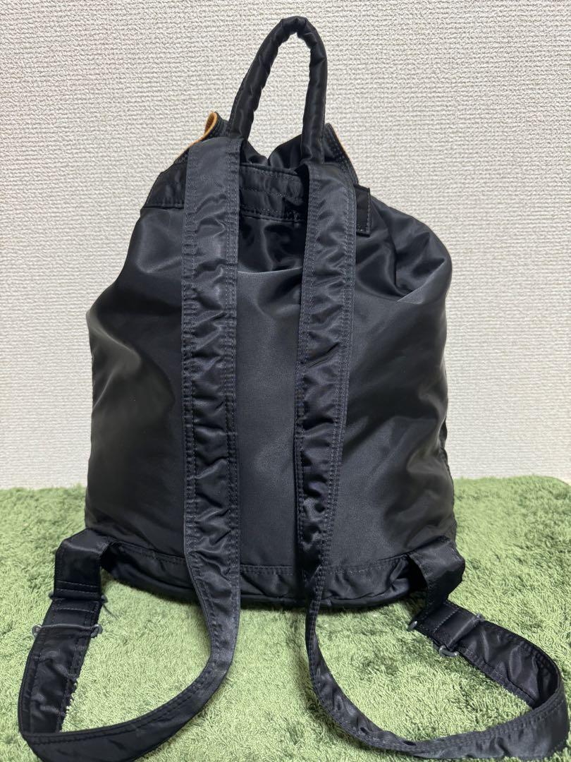 Porter タンカー リュック ナイロン メンズ ブラック