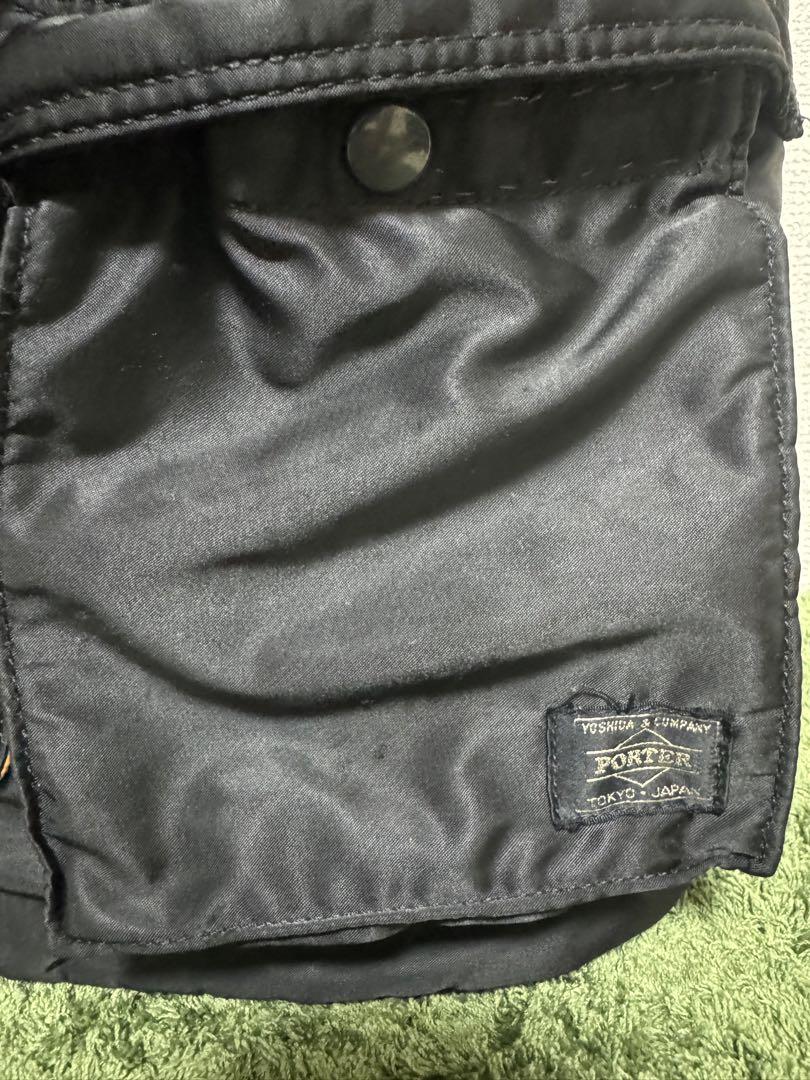 Porter タンカー リュック ナイロン メンズ ブラック