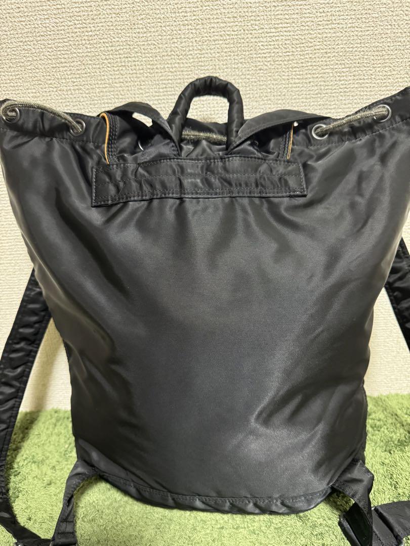 Porter タンカー リュック ナイロン メンズ ブラック