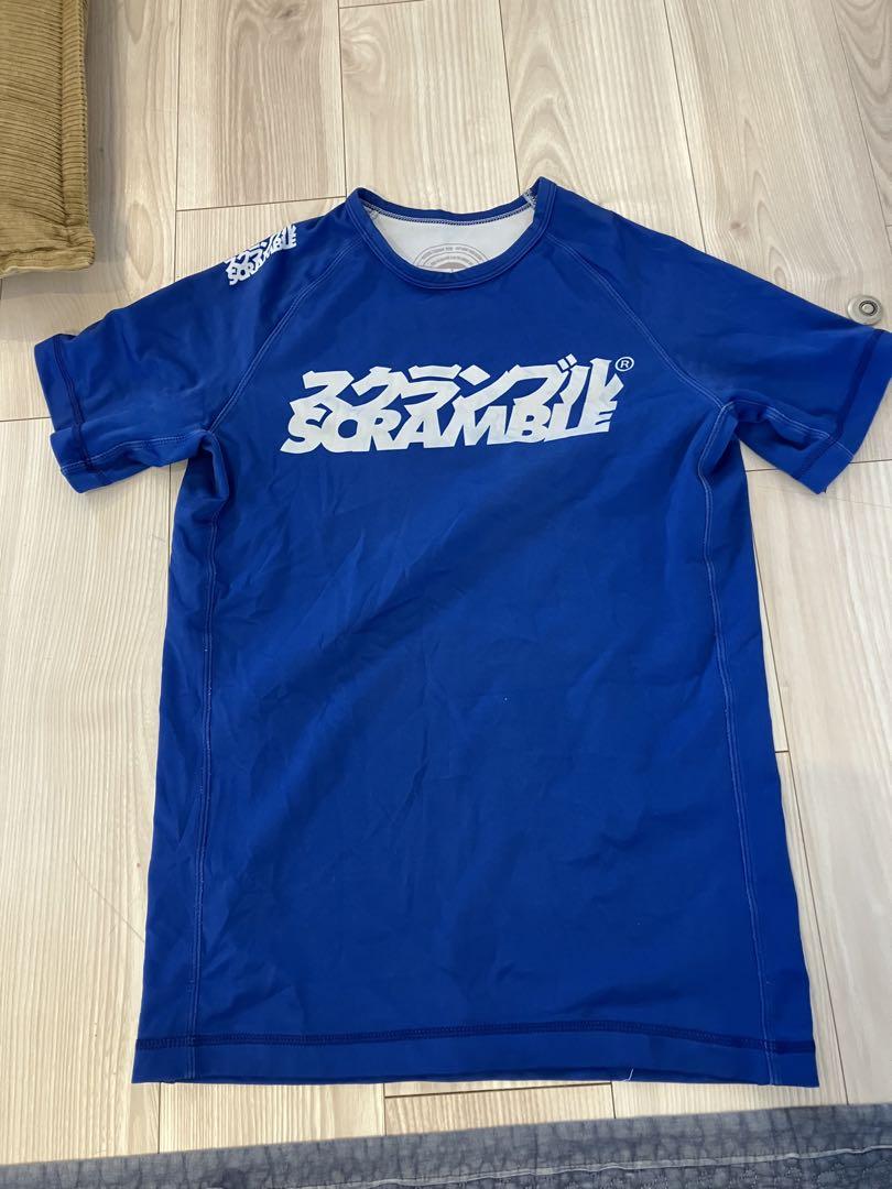 SCRAMBLE 青 Mサイズ　柔術