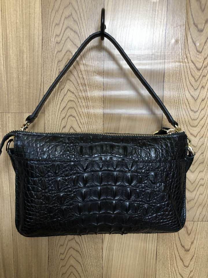 未使用　クロコダイル　バッグ　ハンドバッグ　クラッチバッグ　2wayバッグ