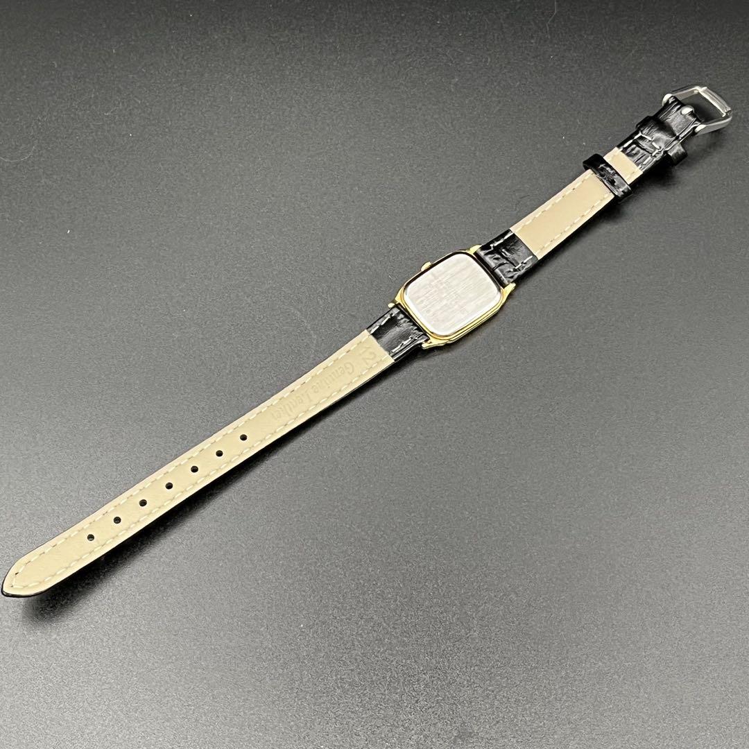 【稼動品】腕時計　SEIKO セイコー　新品電池　新品ベルト　ローマ数字