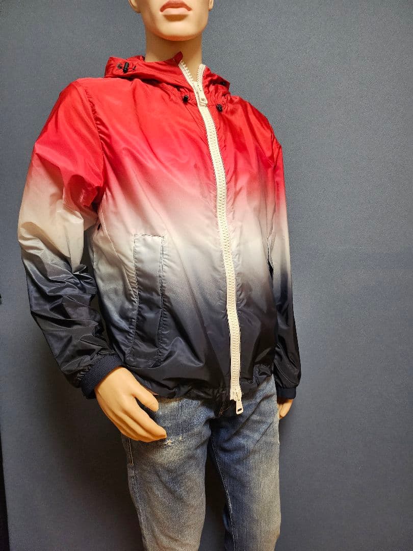 モンクレールグラデーション ナイロンジャケットXL LL MONCLER KIN-KAAI_COM