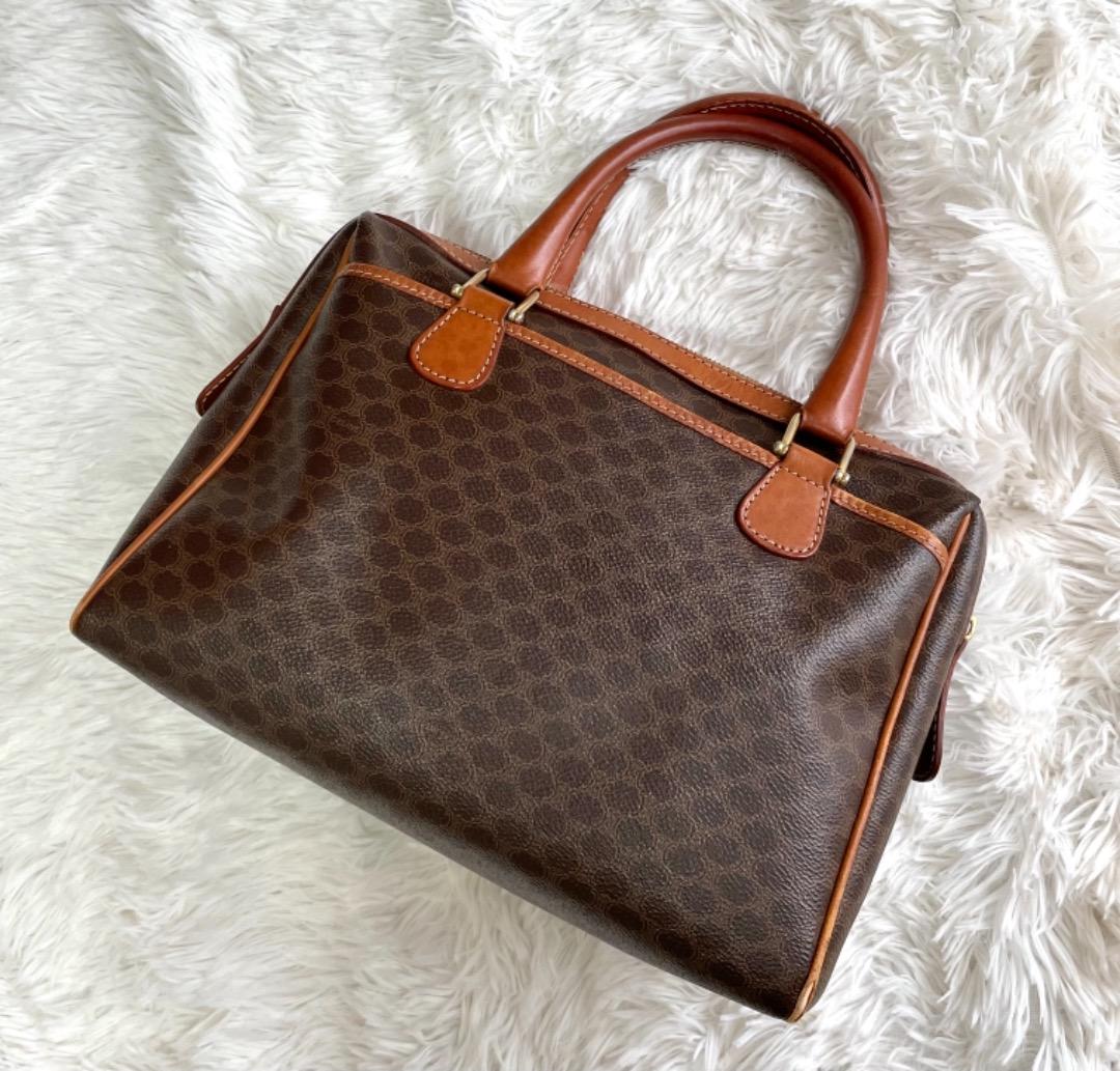 ください 大人気 マカダム柄 ミニボストンバッグ ハンドバッグ hcunf-m70481160903 CELINE セリーヌ ケット