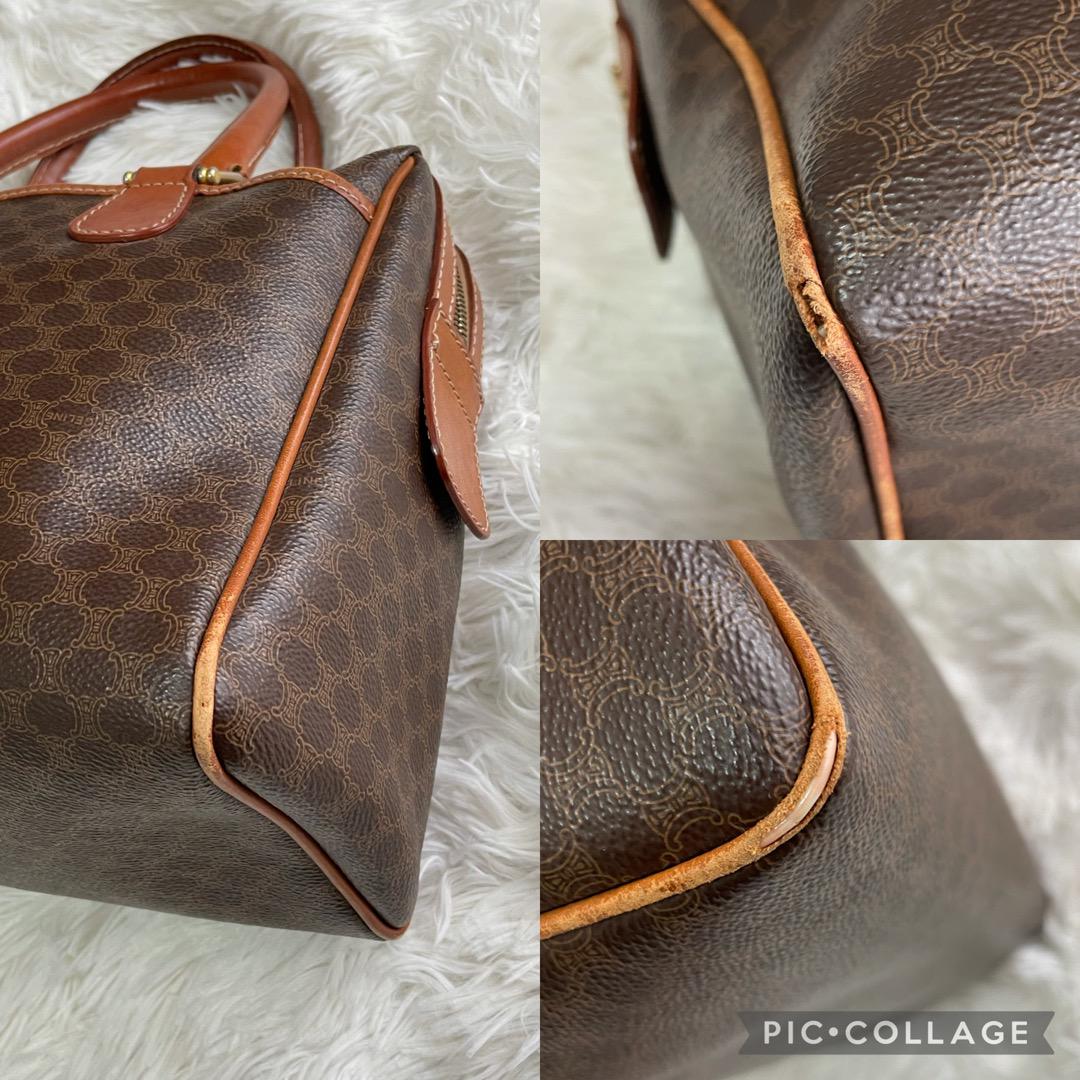 ください 大人気 マカダム柄 ミニボストンバッグ ハンドバッグ hcunf-m70481160903 CELINE セリーヌ ケット