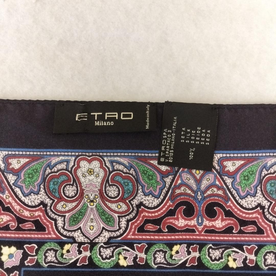 エトロ ミニスカーフ・ポケットチーフ 2枚セット