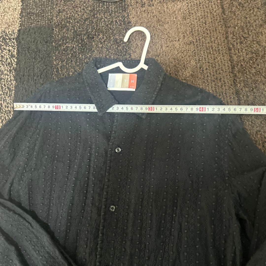 ドットパターン 長袖シャツ