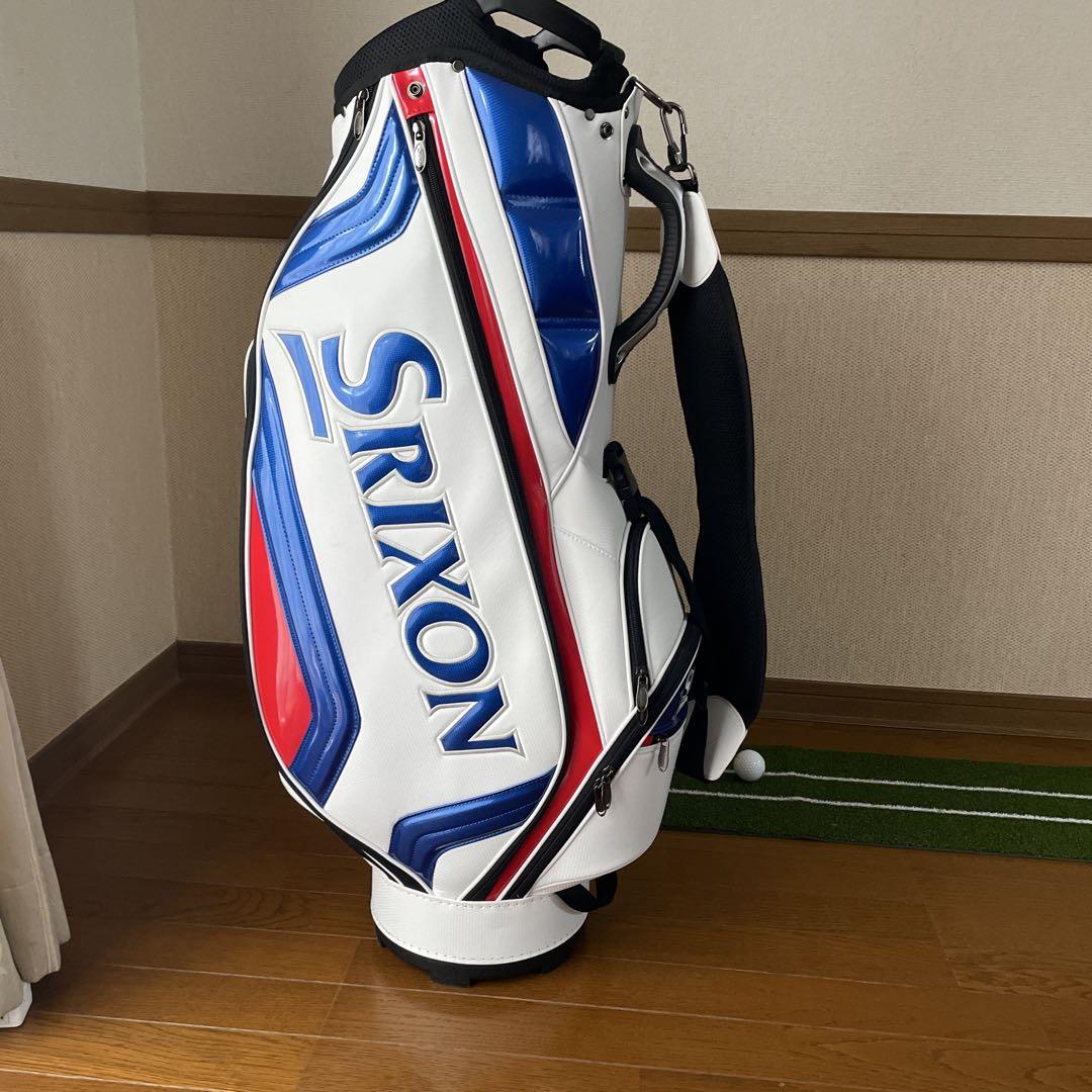 Srixon キャディバッグ 白・青・赤