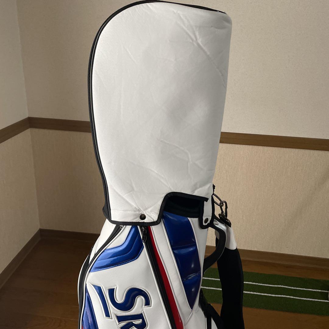 Srixon キャディバッグ 白・青・赤