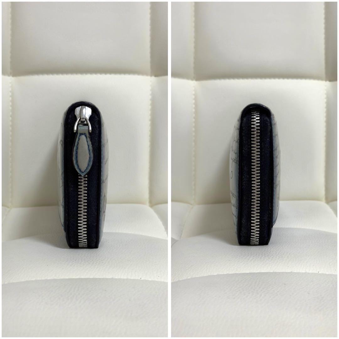 限定 定価22.4万円 ベルルッティ 即完売 イタウバ スクリットレザー長財布