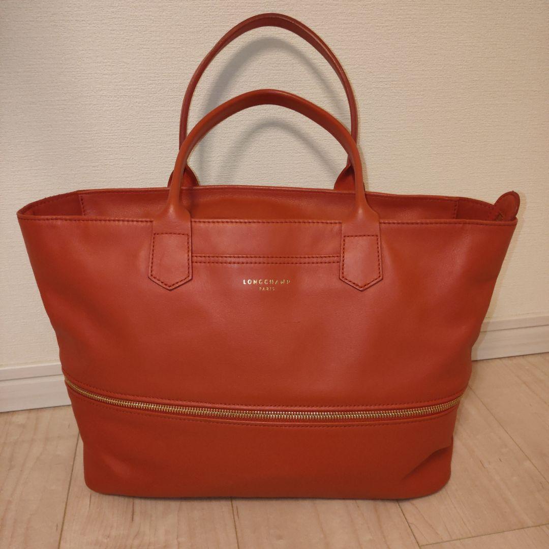 ロンシャン ロゾー レザー トートバッグ LONGCHAMP NEW LOZO CROCODILE LEATHER EMBOSSED TOTE BAG