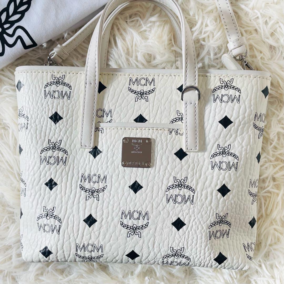 MCM 2way ショルダーバッグ ショッピングトートバッグ ヴィセトス