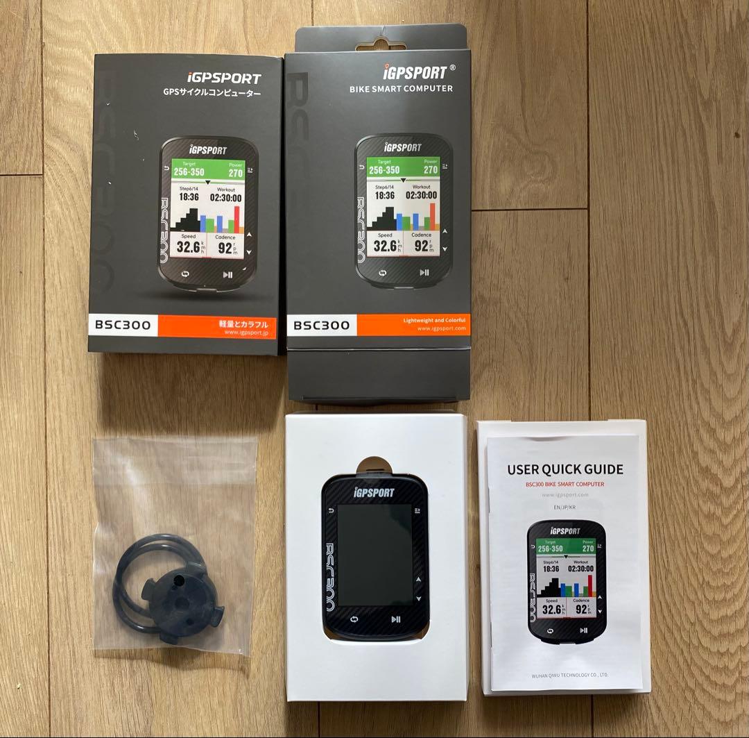 iGPSPORT GPSサイコン BSC300 動作 済 BRIGHTFACE_UK