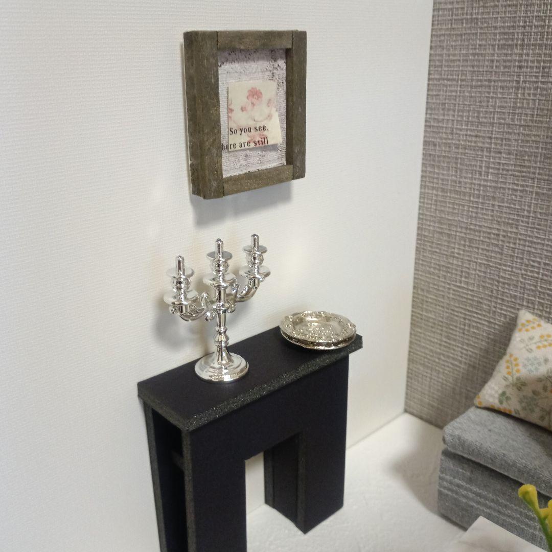 ハンドメイド☆ドールハウス　リビング　小さめ