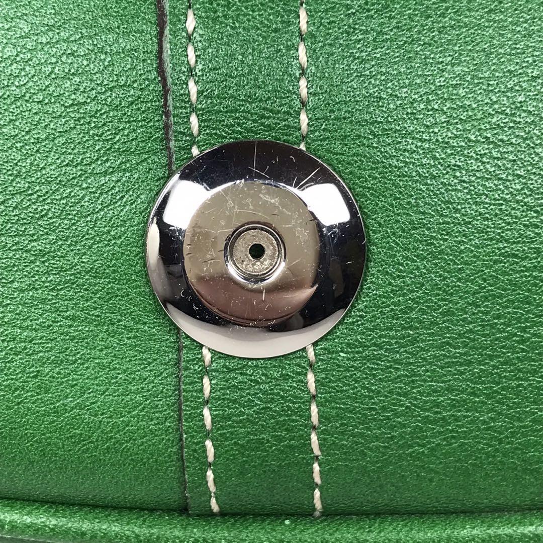 COACH コーチ　ソーホー　ハンドバッグ　レザー　グリーン　緑　希少　レア　革