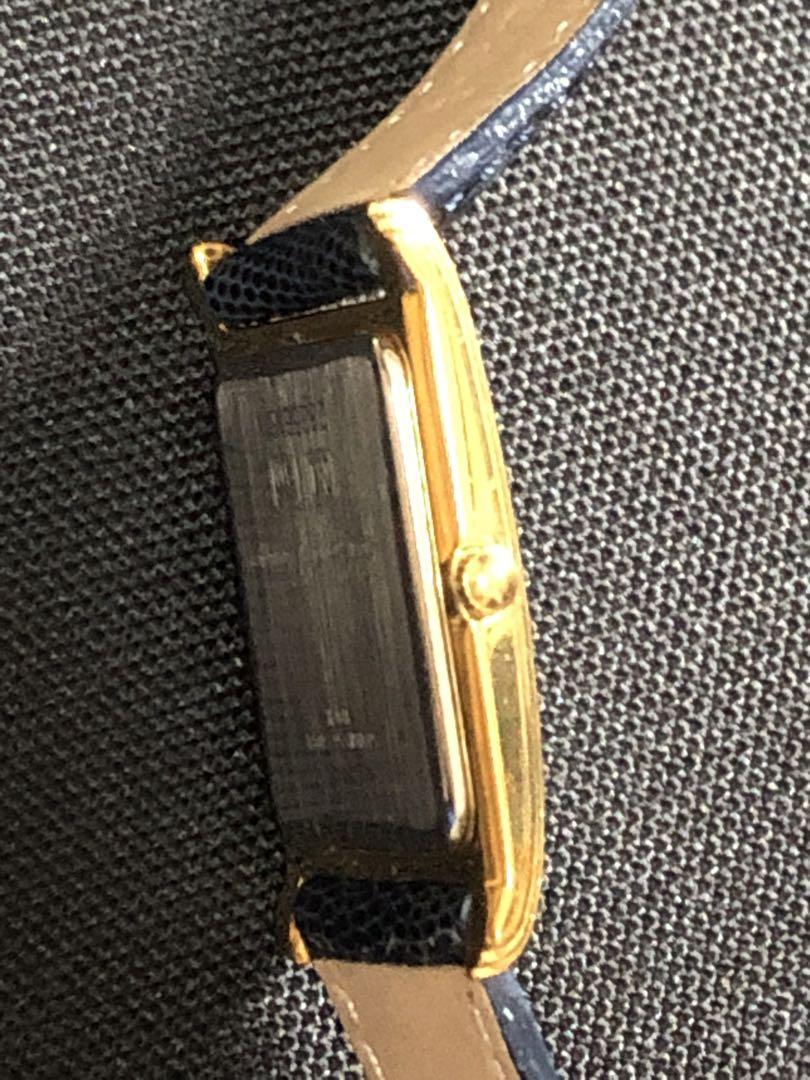 ロンジン Longines レクタンギュラー  クォーツスモセコ