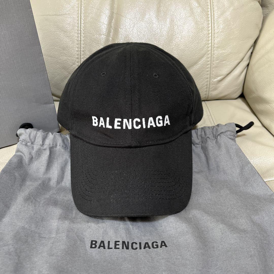 美品☆BALENCIAGA ベースボールキャップ