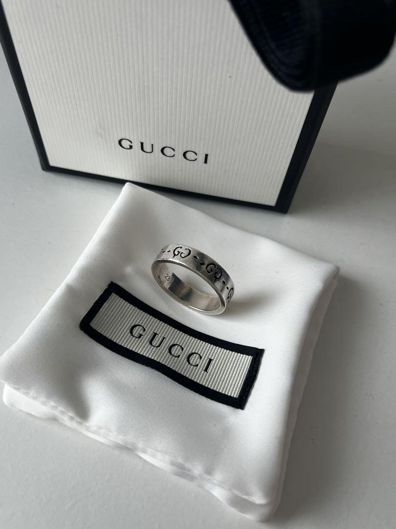 GUCCI シルバーリング ゴースト　23号