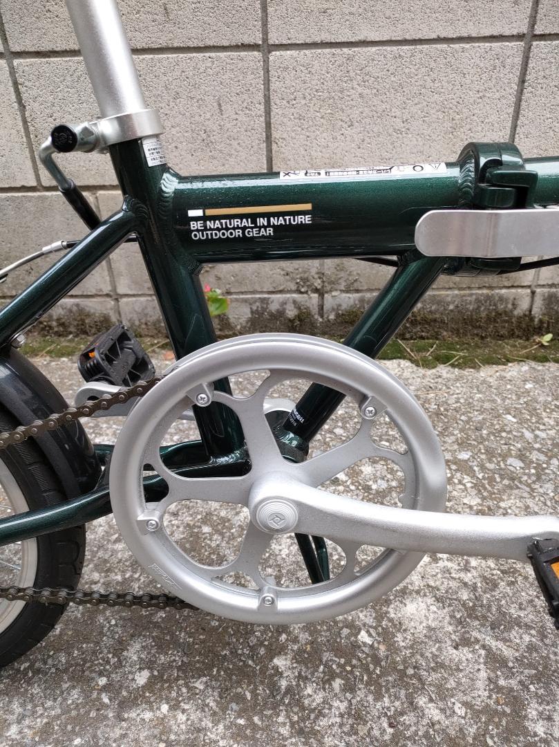 【くま】CAPTAIN STAG折り畳み自転車 AL-FDB161