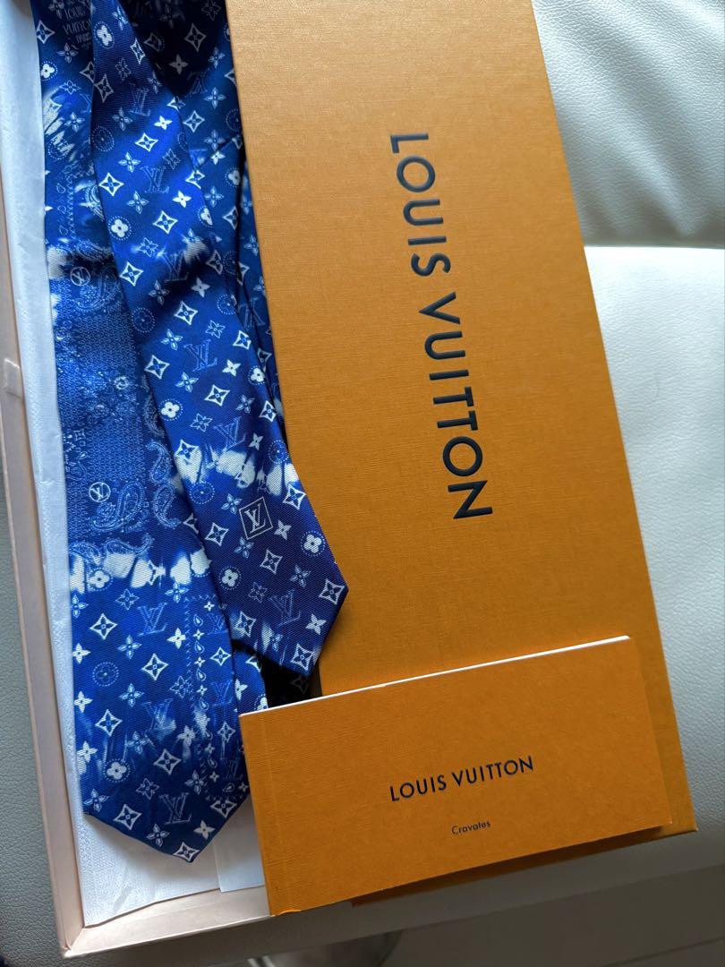 LOUIS VUITTON バンダナ柄ネクタイ　MP3351 ヴァージルアブロー