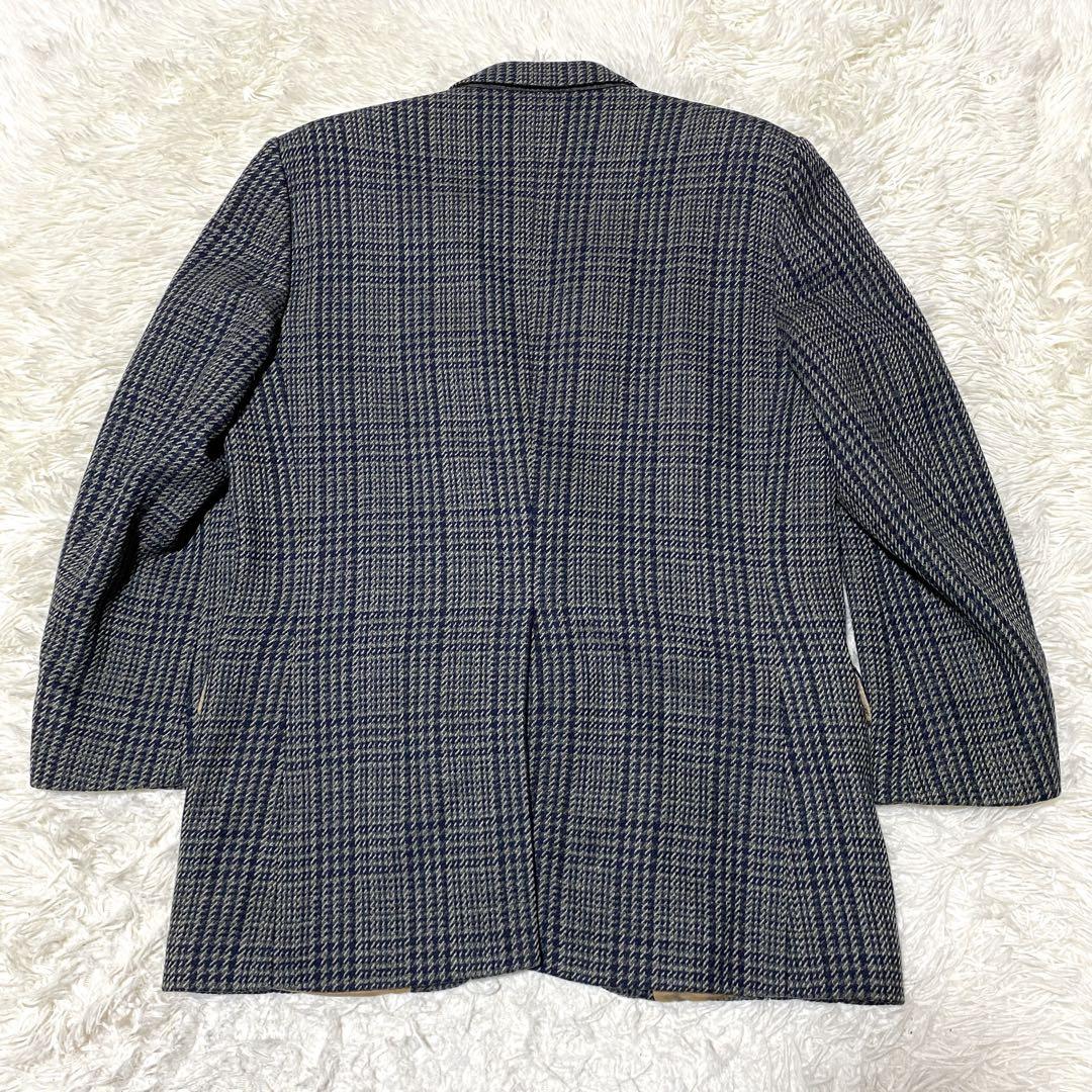 良品✨Burberry テーラード 丸善 別注 千鳥格子 ホースロゴ L メンズ