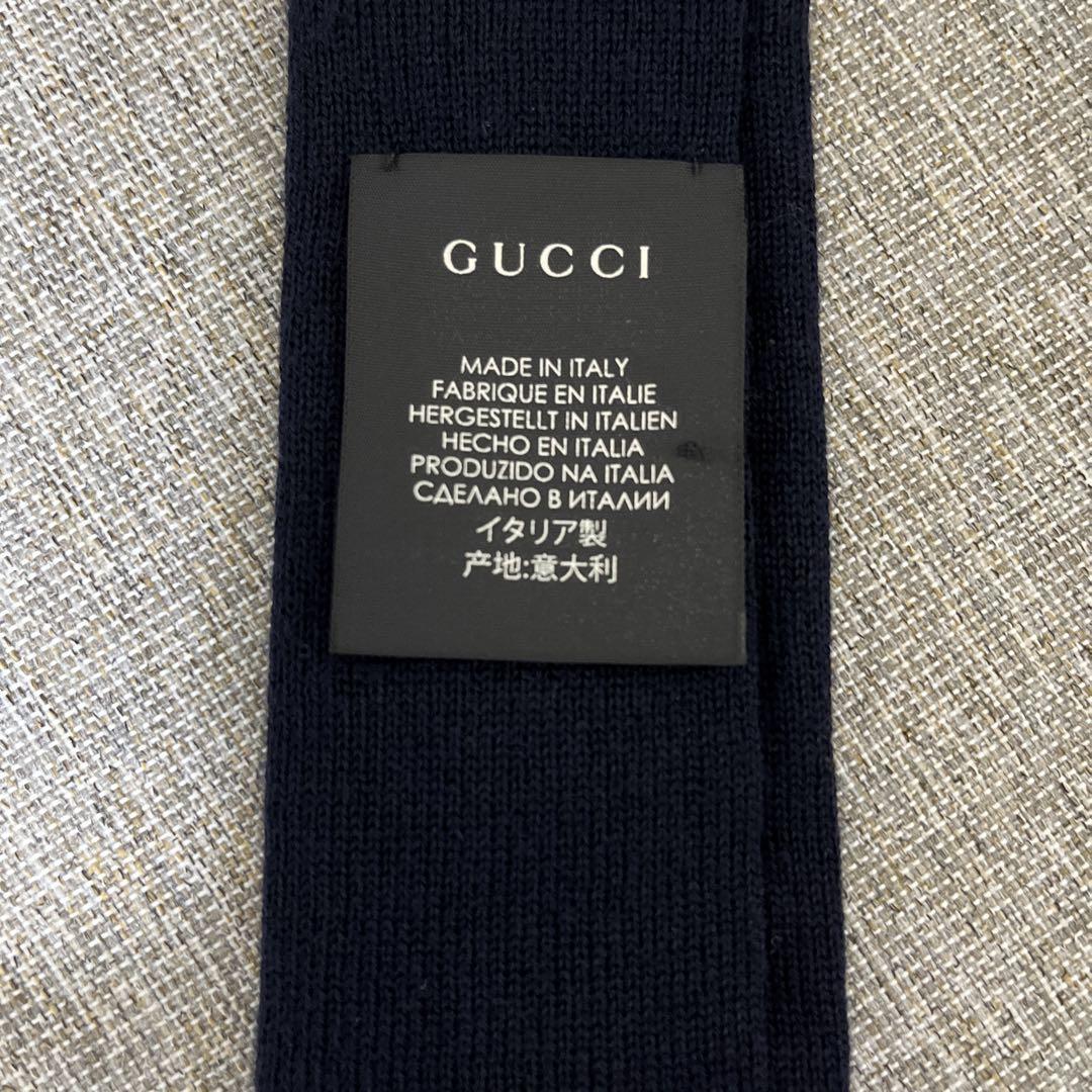人気】GUCCI グッチ ウール ネクタイ 刺繍 テテ 坂口健太郎 着用