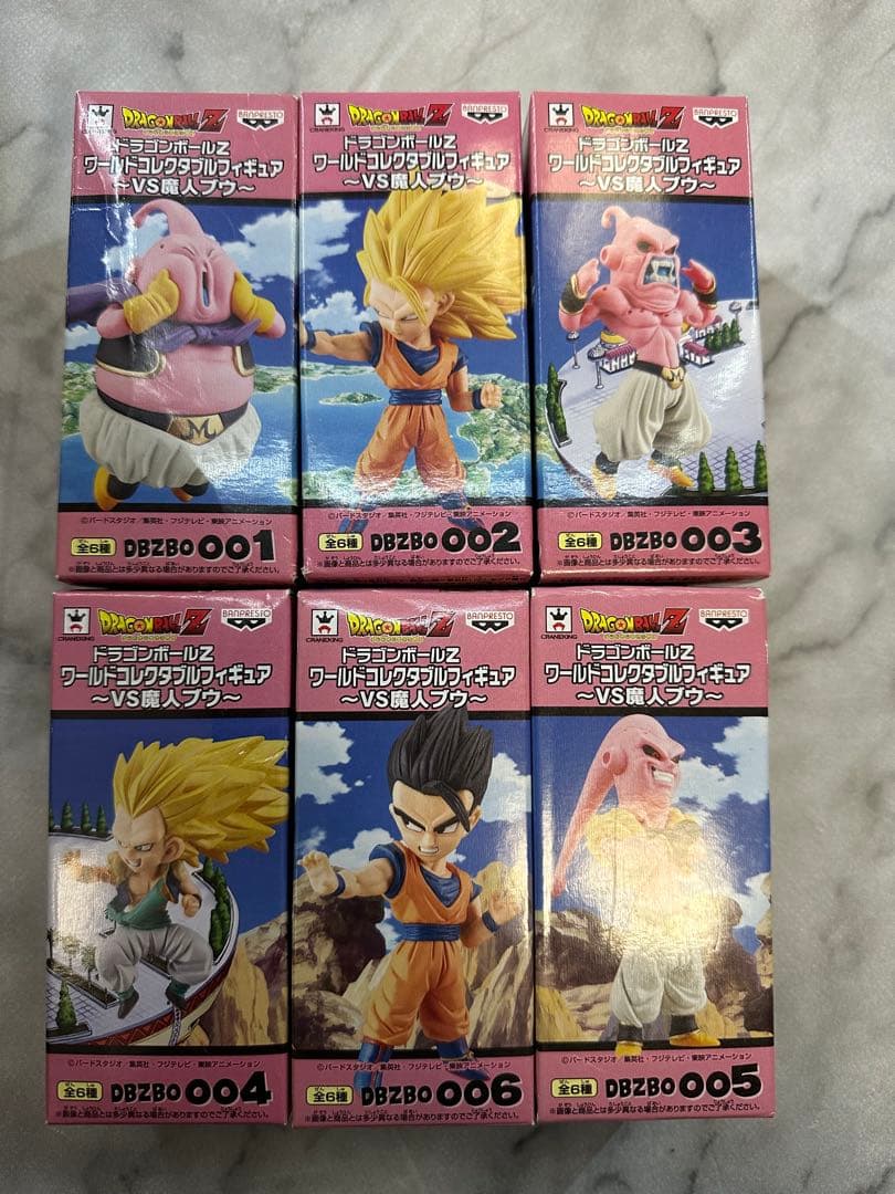 ドラゴンボールZ フィギュア ワーコレ 6体セット傷や汚れあり