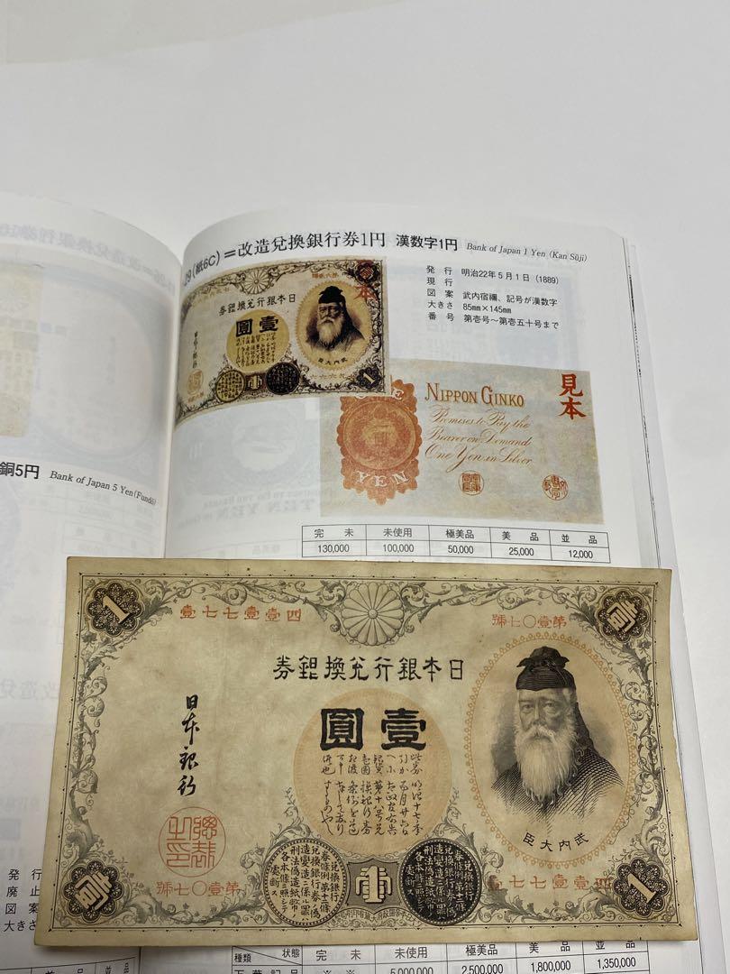 漢数字1円　日本紙幣　古銭 楽天市場】改造兌換銀行券1円 漢数字1円 未使用（しわあり