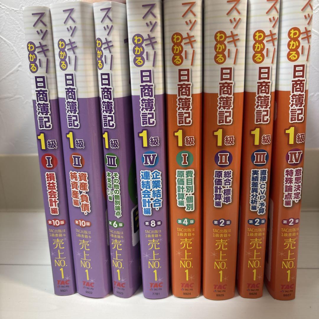 スッキリわかる日商簿記1級 全8巻セット