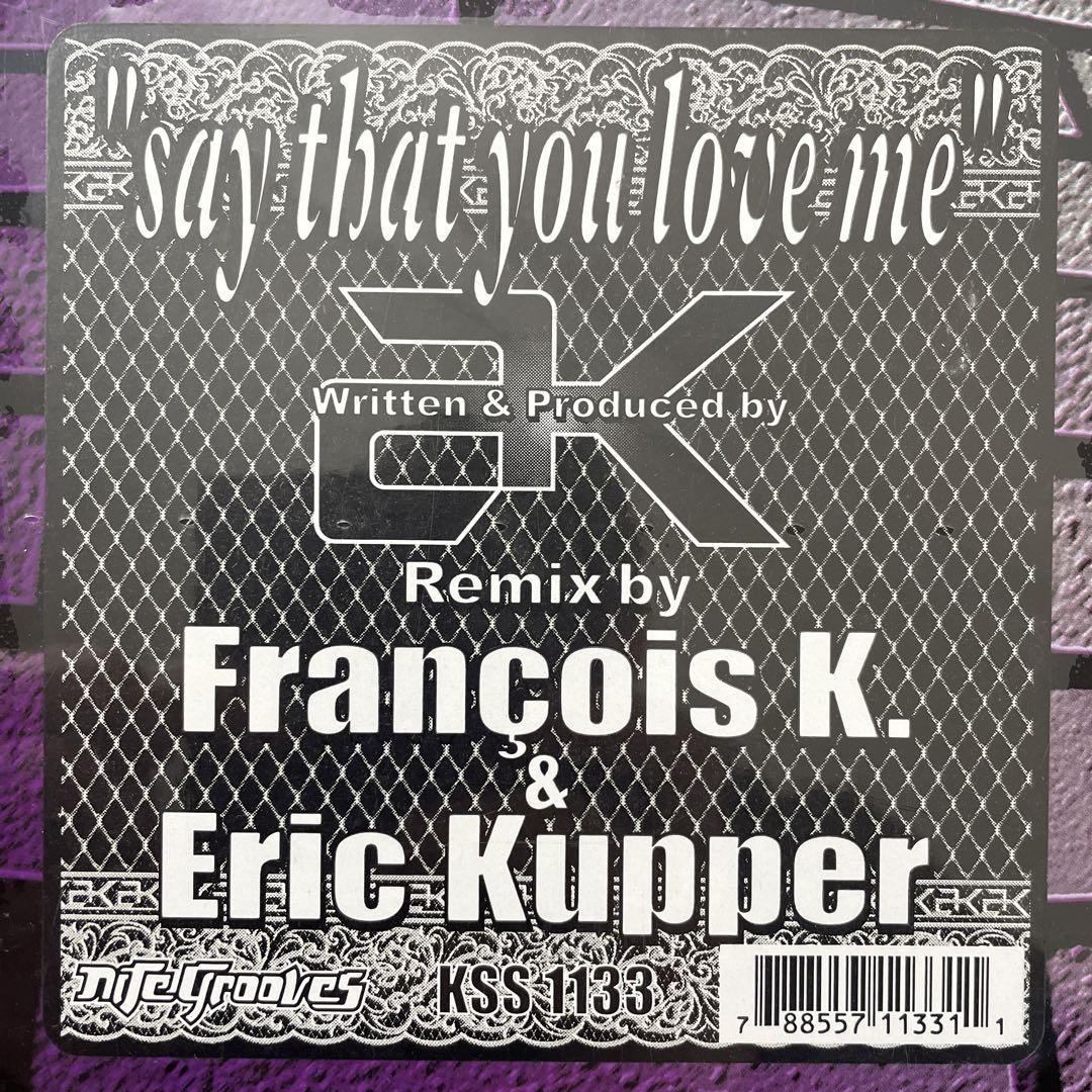 AK / Say That You Love Me【12