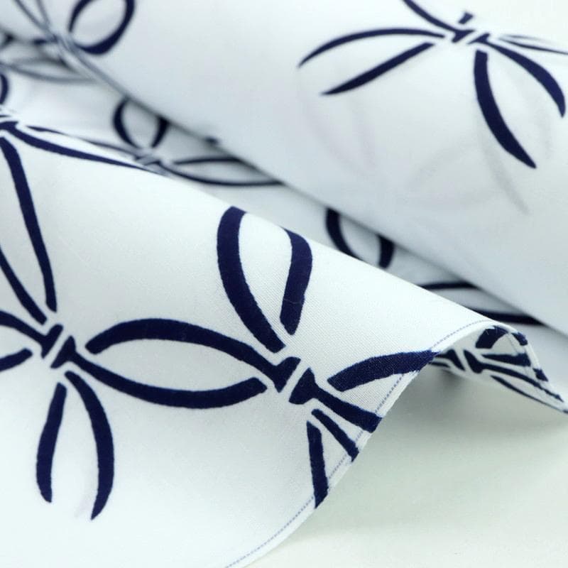 【国産】 《麦野様専用★新品『竺仙』浴衣反物■注染コーマ白地◆破れ七宝＊木綿夏着物》 【GMS4621626217】(13260円)