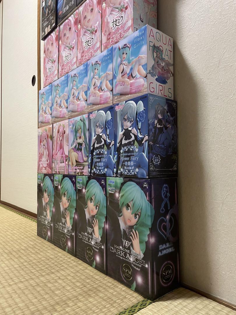 初音ミク 桜ミク ぬーどるストッパー フィギュア 22個