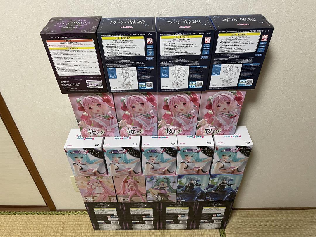 初音ミク 桜ミク ぬーどるストッパー フィギュア 22個