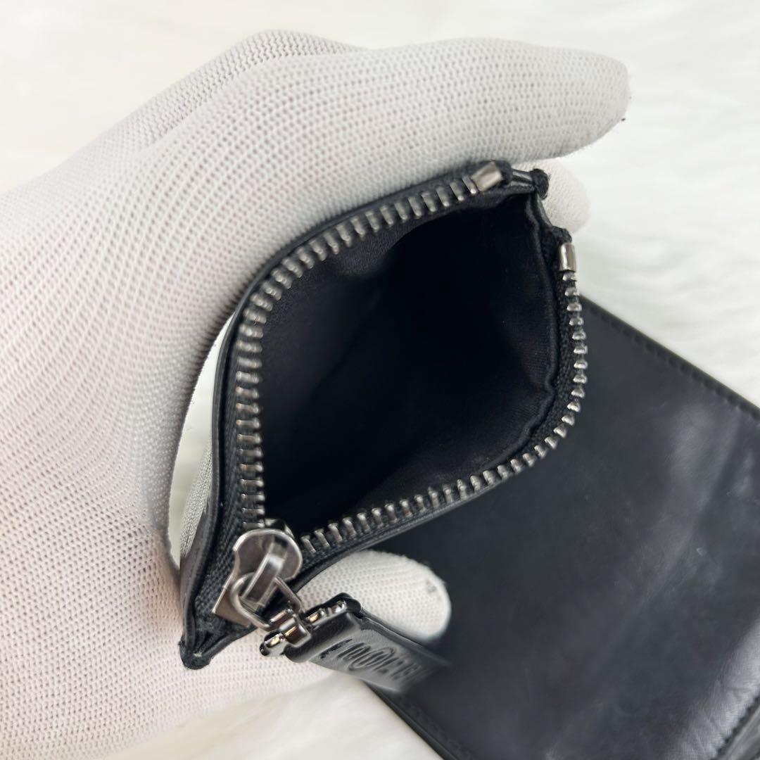 261【美品✨付属品完備】マルジェラ 折り財布 4ステッチ フラップフラップ