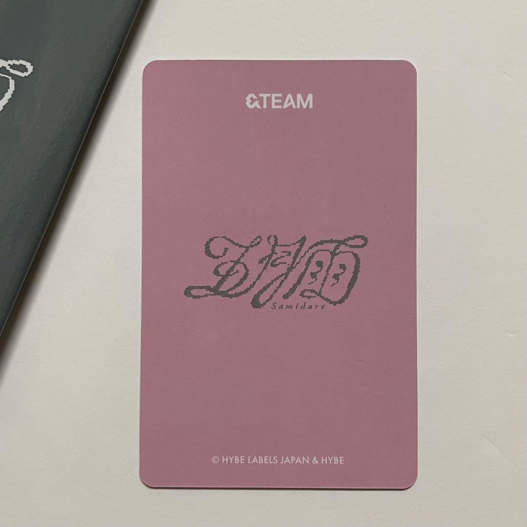 &TEAM ユウマ ポップアップ トレカ 缶バッジ コンプ 팝업 캔뱃지