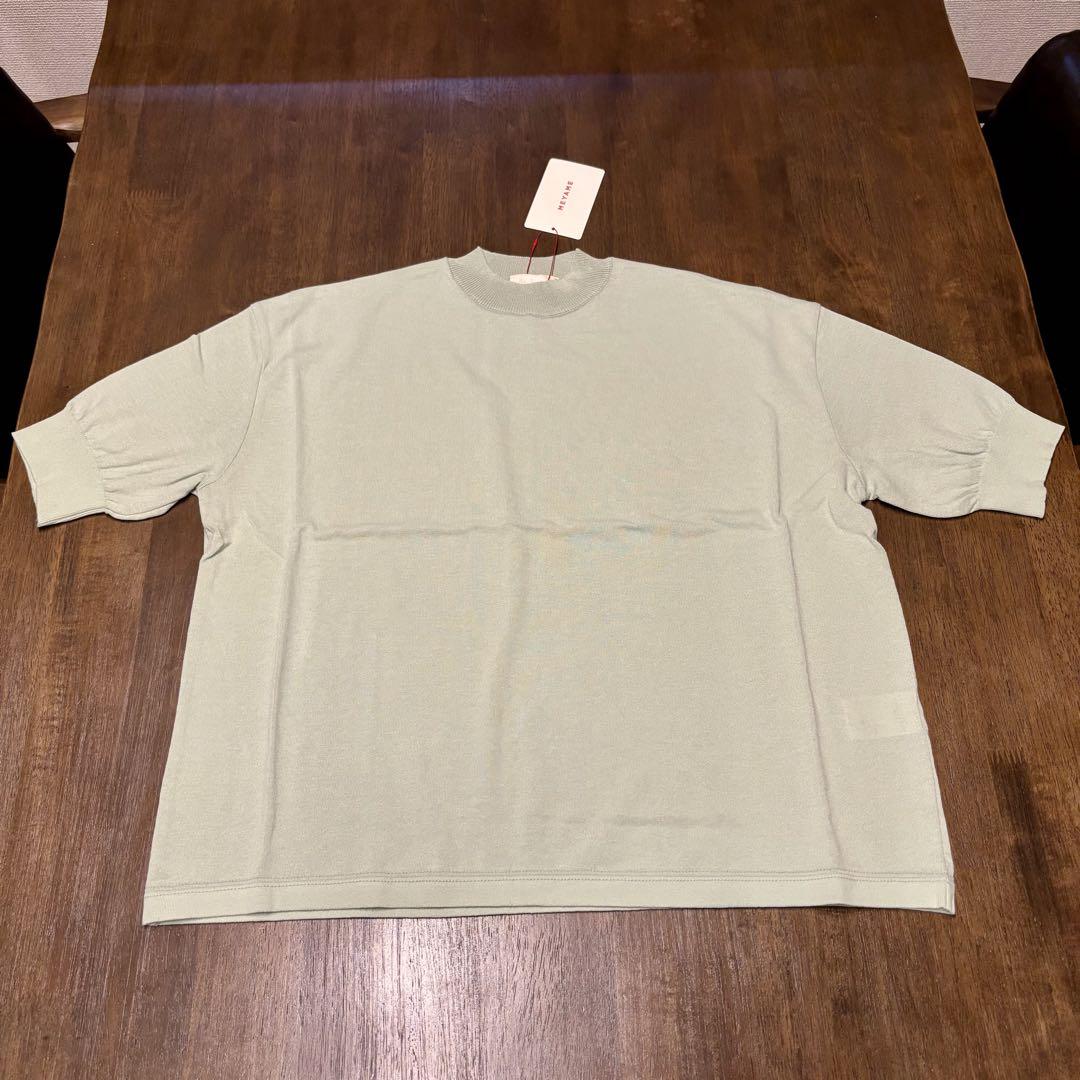 【未使用品】MEYAME COTTON KNIT TEE
